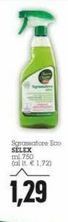 Emi Supermercati Selex Sgrassatore Eco offerta