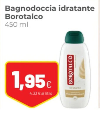 Bagnodoccia idratante Borotalco 450 ml