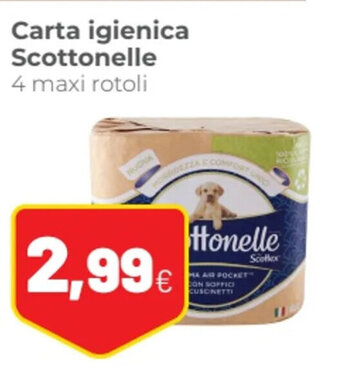 Coop Carta igienica Scottonelle 4 maxi rotoli offerta