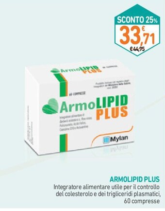 Conad ARMOLIPID PLUS 60 compresse offerta
