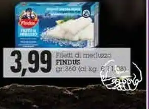Emi Supermercati Findus Filetti Di Merluzzo 360g offerta