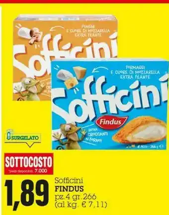 Emi Supermercati Findus Sofficini offerta