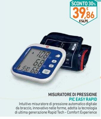 MISURATORE DI PRESSIONE PIC EASY RAPID