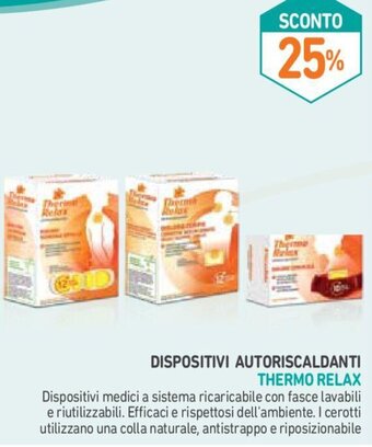 Conad DISPOSITIVI AUTORISCALDANTI THERMO RELAX offerta
