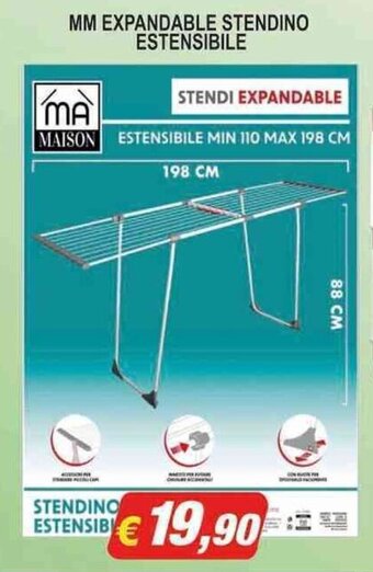 MM EXPANDABLE STENDINO ESTENSIBILE