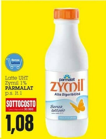 Emi Supermercati Parmalat Latte UHT Zymil 1% offerta