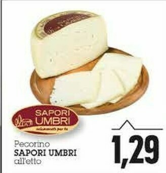 Emi Supermercati Sapori umbri Pecorino offerta