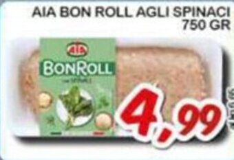 Sacoph AIA BON ROLL AGLI SPINACI 750 gr offerta