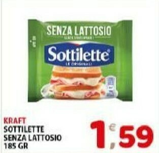 Mio Market Kraft Sottilette offerta