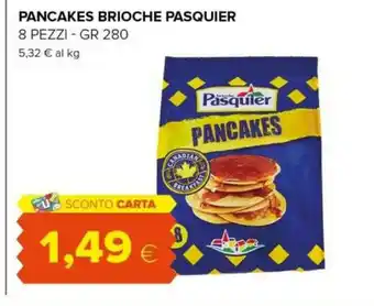 Oasi Brioche Pasquier - Pancakes Gocce Di Cioccolato offerta