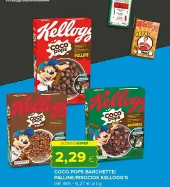 Oasi Coco Cereali Kelloggs offerta