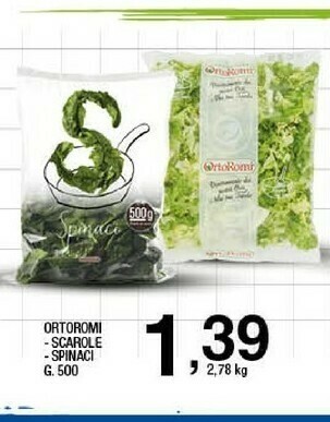 Sigma Ortoromi Spinaci offerta