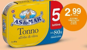 Sigma Asdomar Tonno offerta