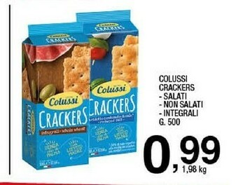 Sigma Colussi Crackers offerta