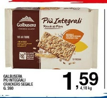 Sigma Galbusera Crackers offerta