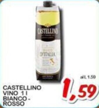 Sacoph CASTELLINO VINO 11 BIANCO - ROSSO offerta