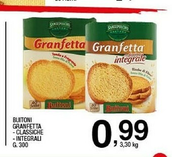 Sigma Buitoni Fette biscottate offerta