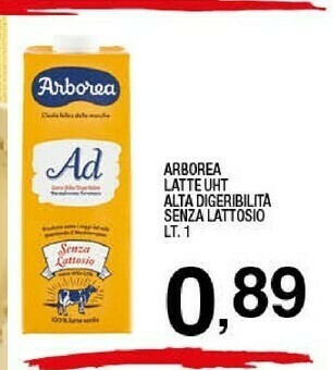 Sigma Arborea Latte offerta