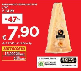 Bennet PARMIGIANO REGGIANO DOP g 500 offerta