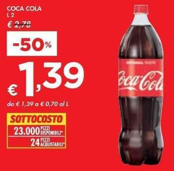 Bennet COCA COLA L2 offerta