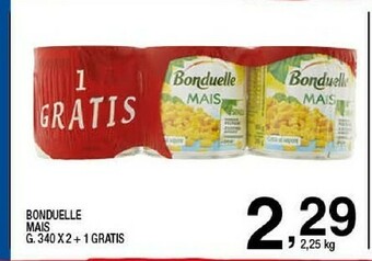 Sigma Bonduelle Mais offerta