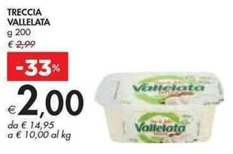 Bennet TRECCIA VALLELATA g 200 offerta