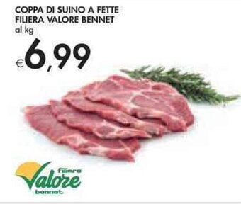 Bennet COPPA DI SUINO A FETTE FILIERA VALORE BENNET offerta