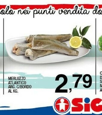 Sigma Filetti di merluzzo offerta