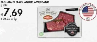 Bennet TAGLIATA DI BLACK ANGUS AMERICANO g 300 offerta