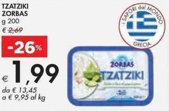 TZATZIKI ZORBAS SAPORI g 200