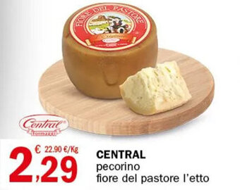 CENTRAL pecorino fiore del pastore