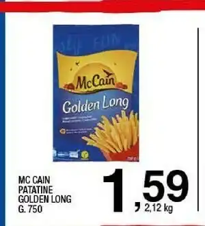 Sigma Mccain Patatine offerta