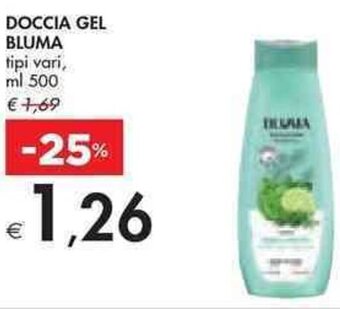 Bennet DOCCIA GEL BLUMA tipi vari ml 500 offerta