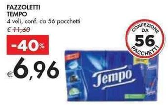 Bennet FAZZOLETTI TEMPO offerta