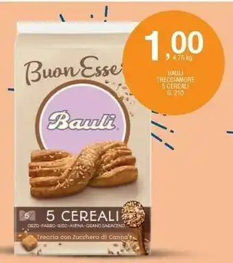 Sigma Bauli Trecciamore 5 Cereali Con Zucchero Grezzo Di Canna offerta