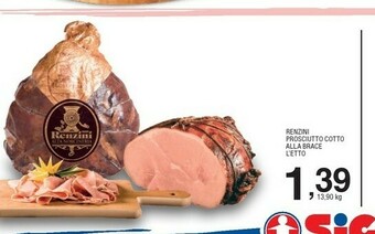 Sigma Renzini Prosciutto Cotto Alla Brace offerta