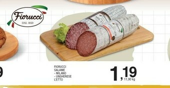Sigma Fiorucci Salame Milano offerta
