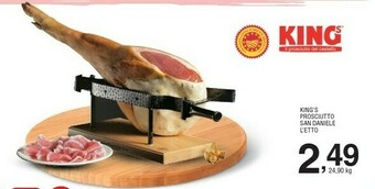 Sigma King's Prosciutto San Daniele offerta