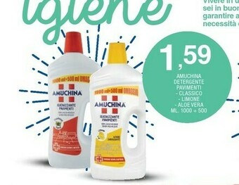 Sigma Amuchina Pulizia pavimenti offerta