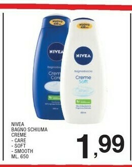 Sigma Nivea Bagnoschiuma offerta