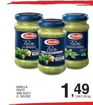 Sigma Barilla Pesto offerta