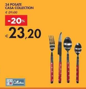 Bennet 24 POSATE CASA COLLECTION offerta