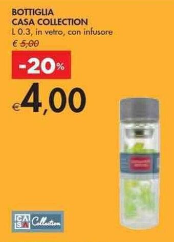 Bennet BOTTIGLIA CASA COLLECTION L 0.3 offerta