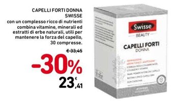 Conad CAPELLI FORTI DONNA SWISSE offerta