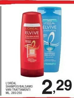 Sigma L'Oreal Shampoo offerta