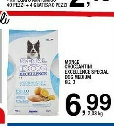 Sigma Monge Cibo per cani offerta