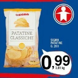 Sigma Patatine fritte offerta