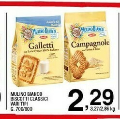 Sigma Mulino Bianco Biscotti Mulino bianco offerta