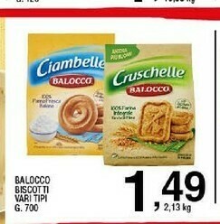 Sigma Balocco Biscotti offerta