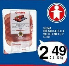 Sigma Valtellina Bresaola offerta